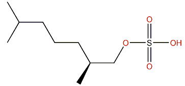 (R)-2,6-Dimethylheptyl sulfate